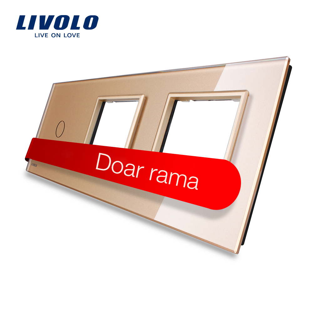 Panou Touch Livolo Sticla cu 2 Prize - imagine 13