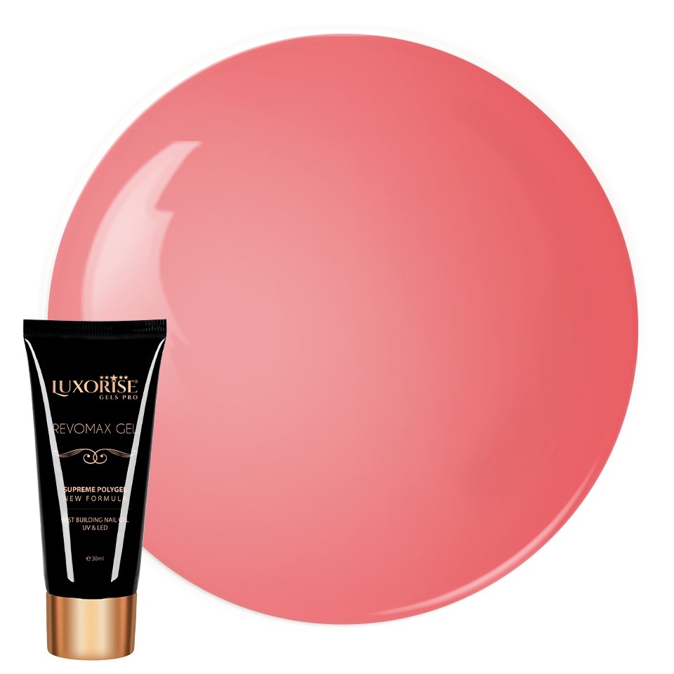 Polygel Luxorise Crystal Pink, 30ml