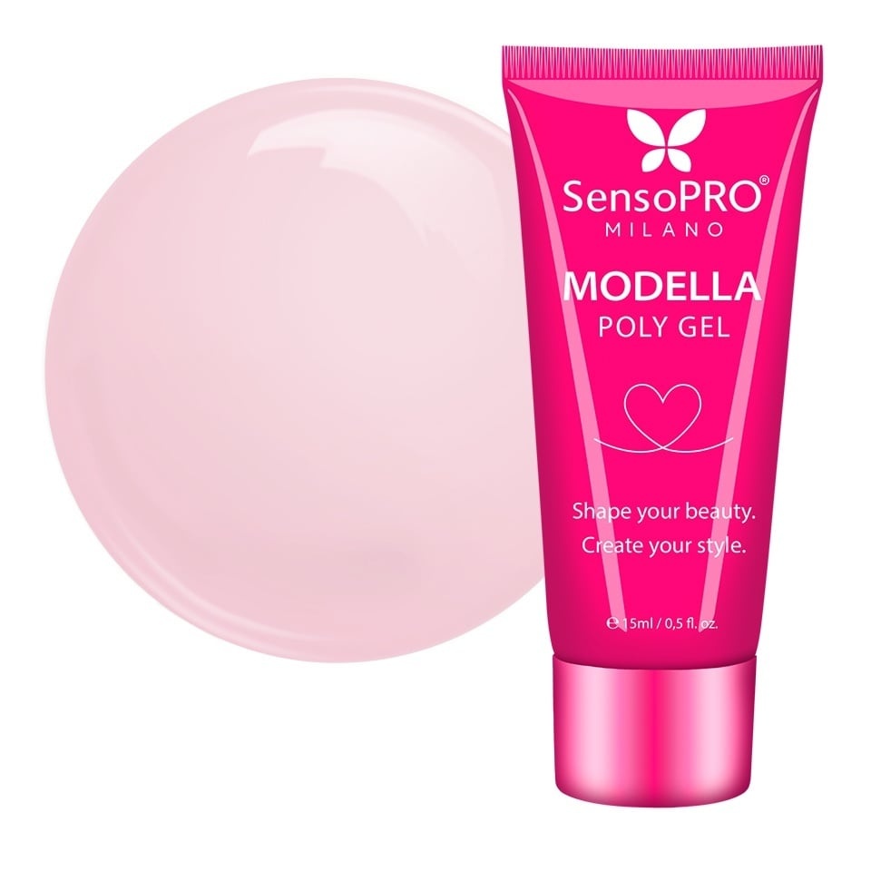 Polygel MODELLA SensoPRO Milano - Rose Taupe, 15ml