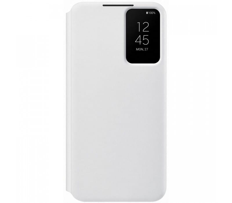 Husă Samsung Galaxy S22 Plus Smart Clear View Alb - imagine 5