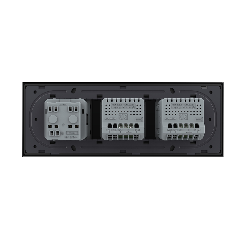 Intrerupator Priza Livolo Sticla 2+S+P - imagine 8