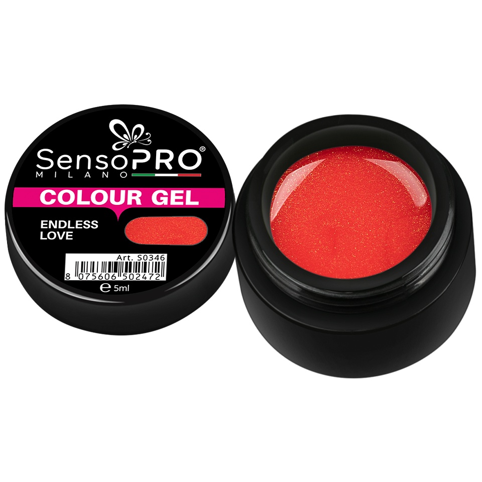 Gel UV Colorat Endless Love 5ml SensoPRO Milano