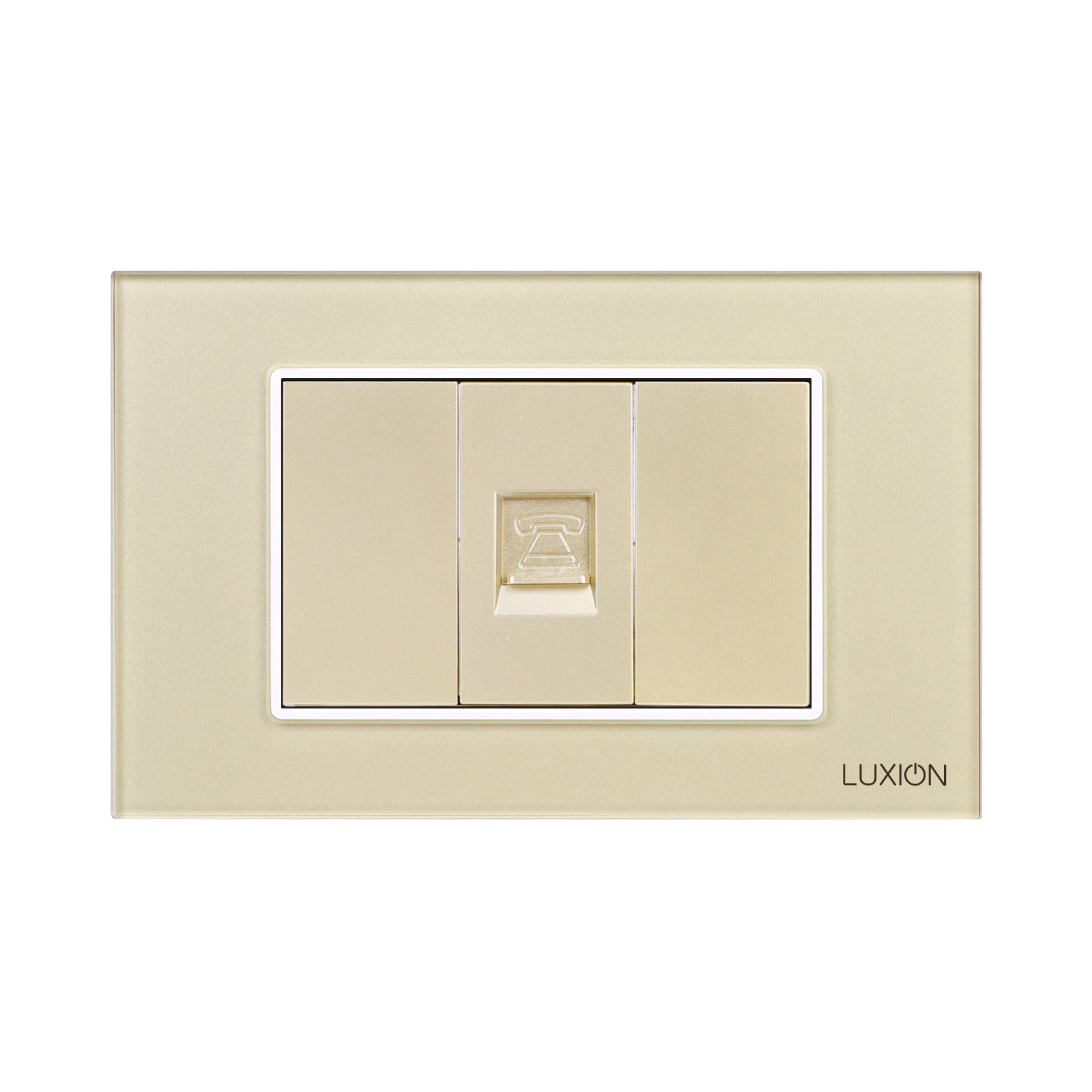 Priza Telefon 1M LUXION cu Ramă din Sticlă, IP44, 3M - imagine 10