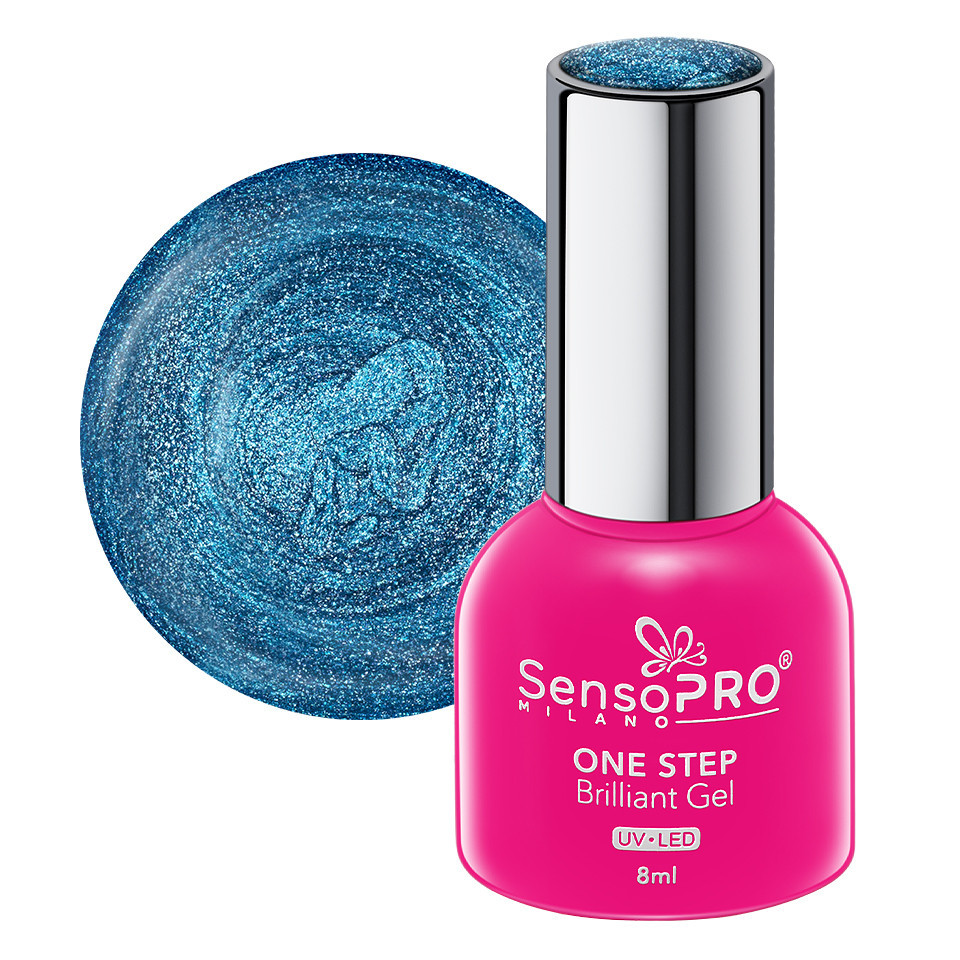 Oja Semipermanenta One Step SensoPRO Blue Paradise #80