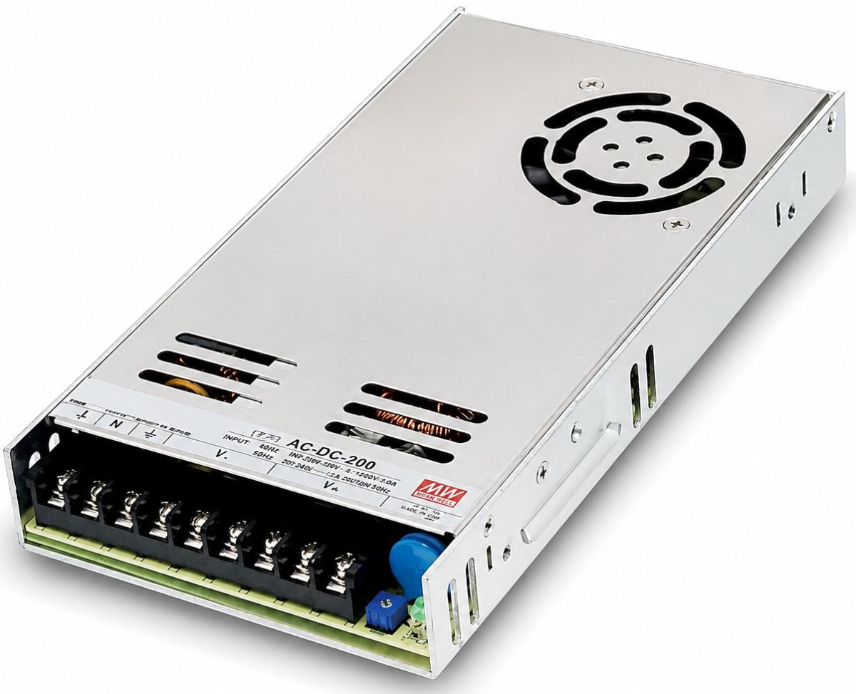 Sursa alimentare industriala 24V Mean Well RSP-320-24, 13.4A, 321.6W, PFC activ