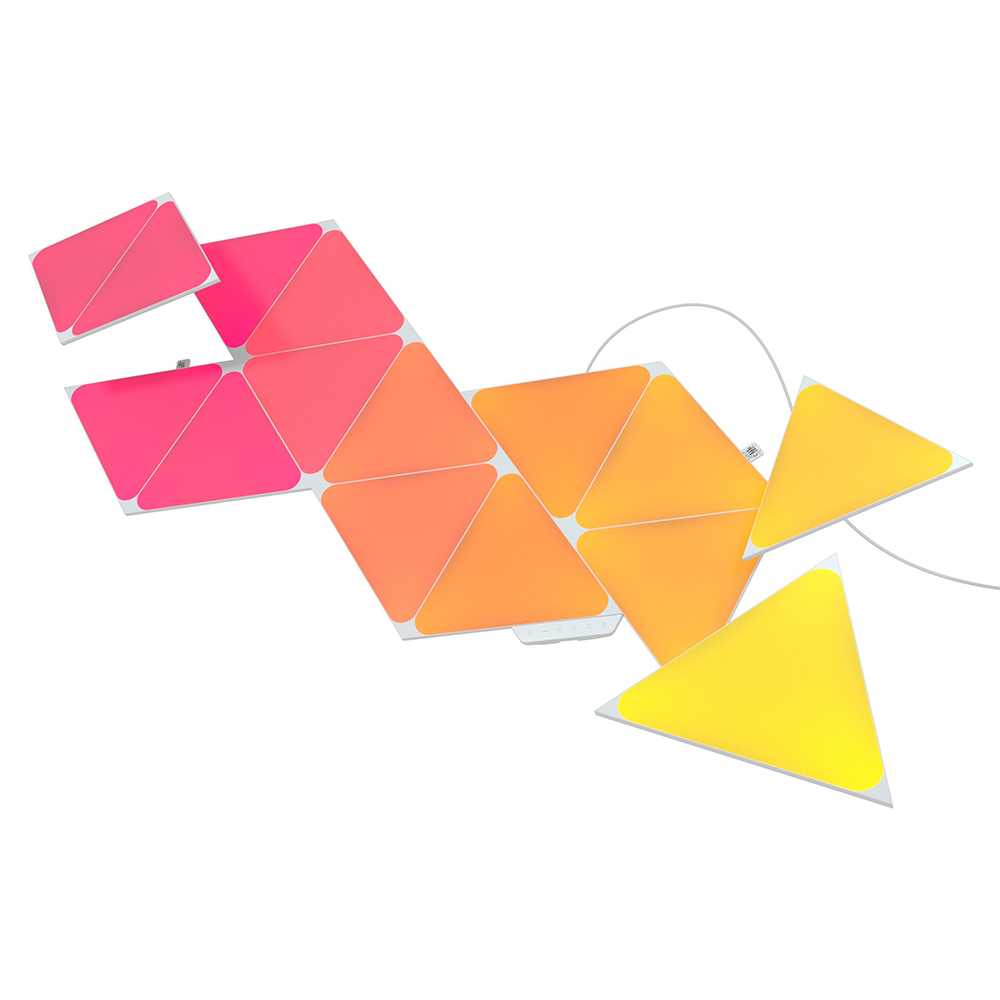 Kit 15 Panouri Nanoleaf Shapes RGBW, Senzor Muzică - imagine 2