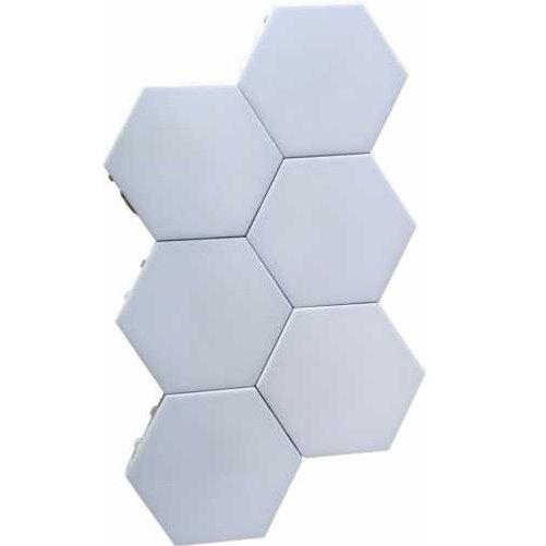 Set 6 Corpuri LED Hexagonale Well, Magneți, 4000K