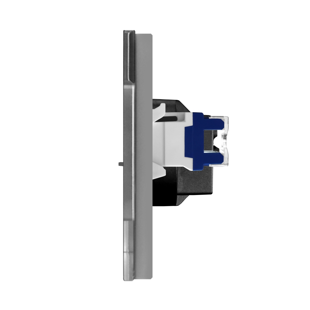 Priza Schuko, TV, Internet cu Rama Sticlă Luxion - imagine 15