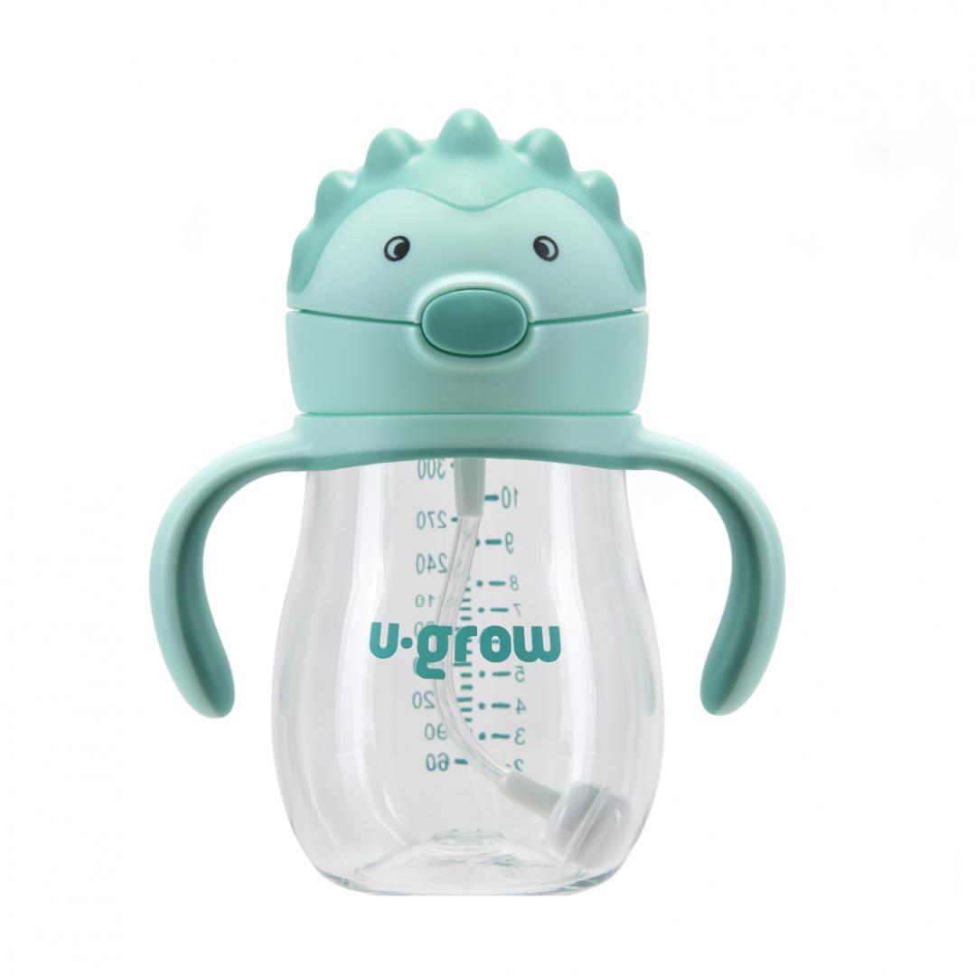 Cana Copii U-GROW Tritan 330ml cu Pai si Manere