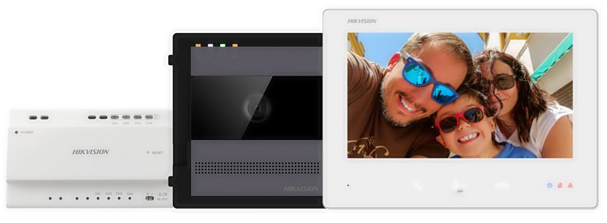 Videointerfon Hikvision Wi-Fi 7 inch Control Remote