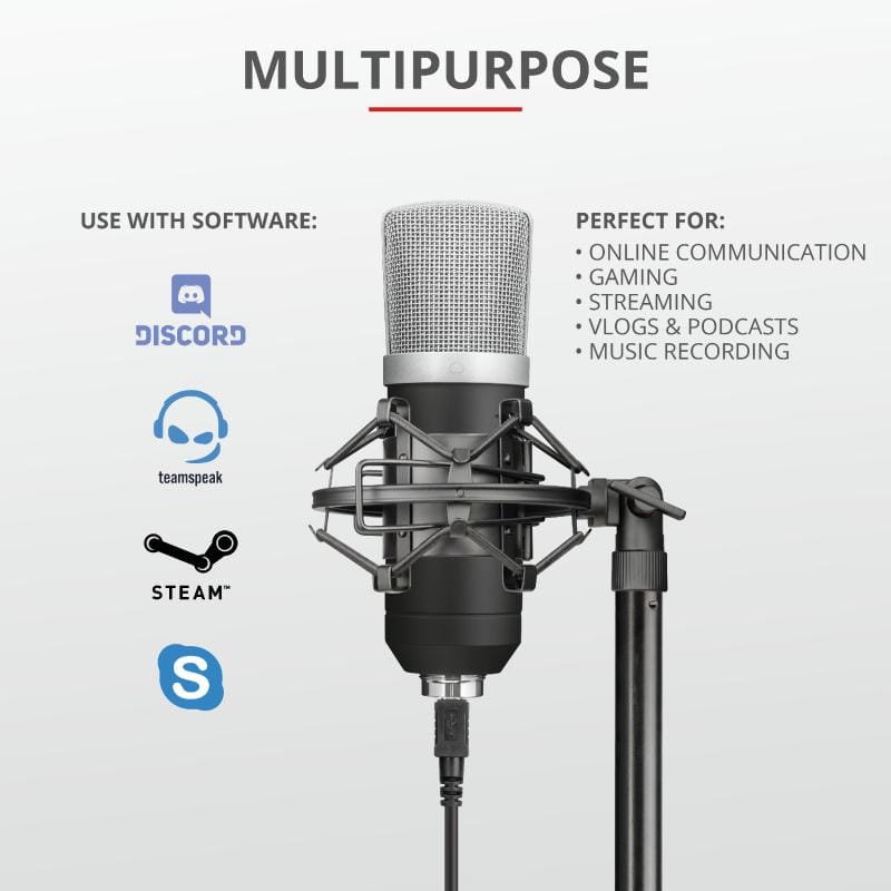 Microfon Trust GXT 252 Emita Streaming USB Profesional - imagine 5