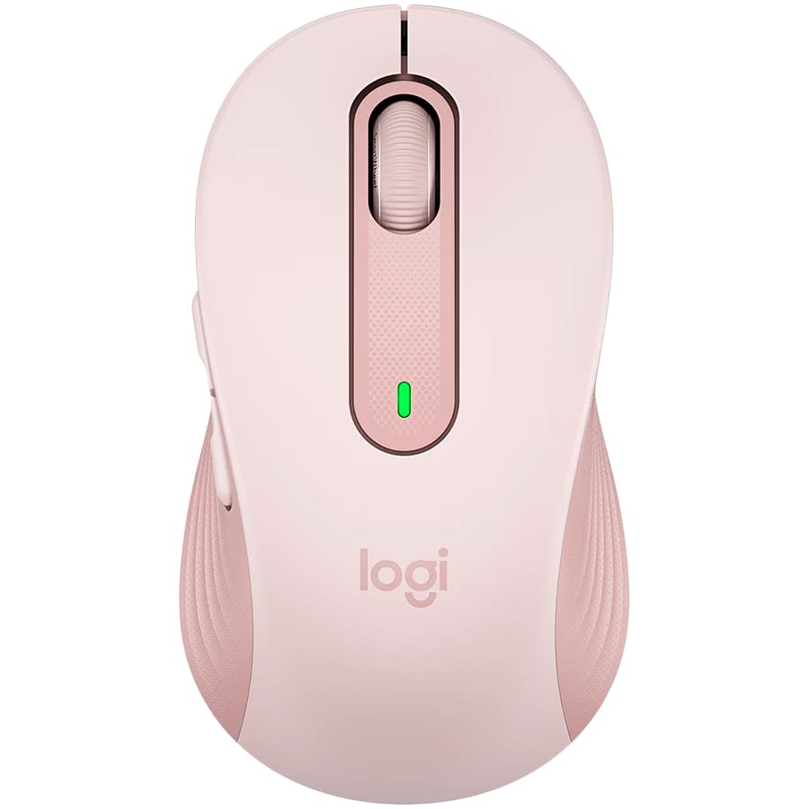 Mouse Logitech Signature M650 L Rose Wireless - imagine 2