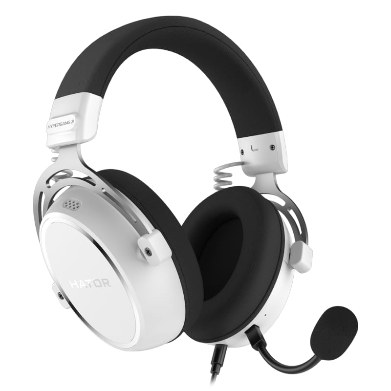 Căști Gaming Hator Hypergang 3 cu Fir - 44kHz Microfon Detasabil - imagine 2