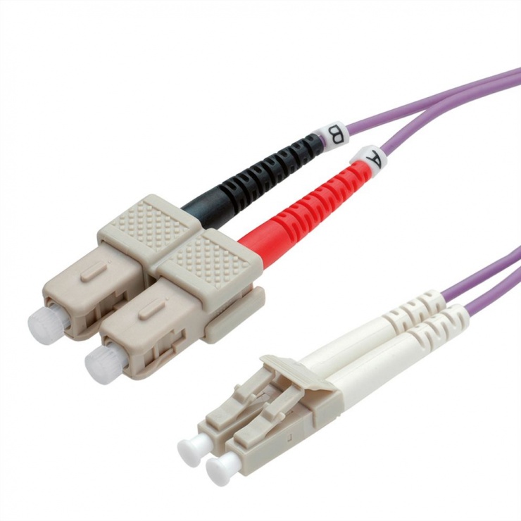 Cablu Fibra Optica LC-SC OM4 3m Value