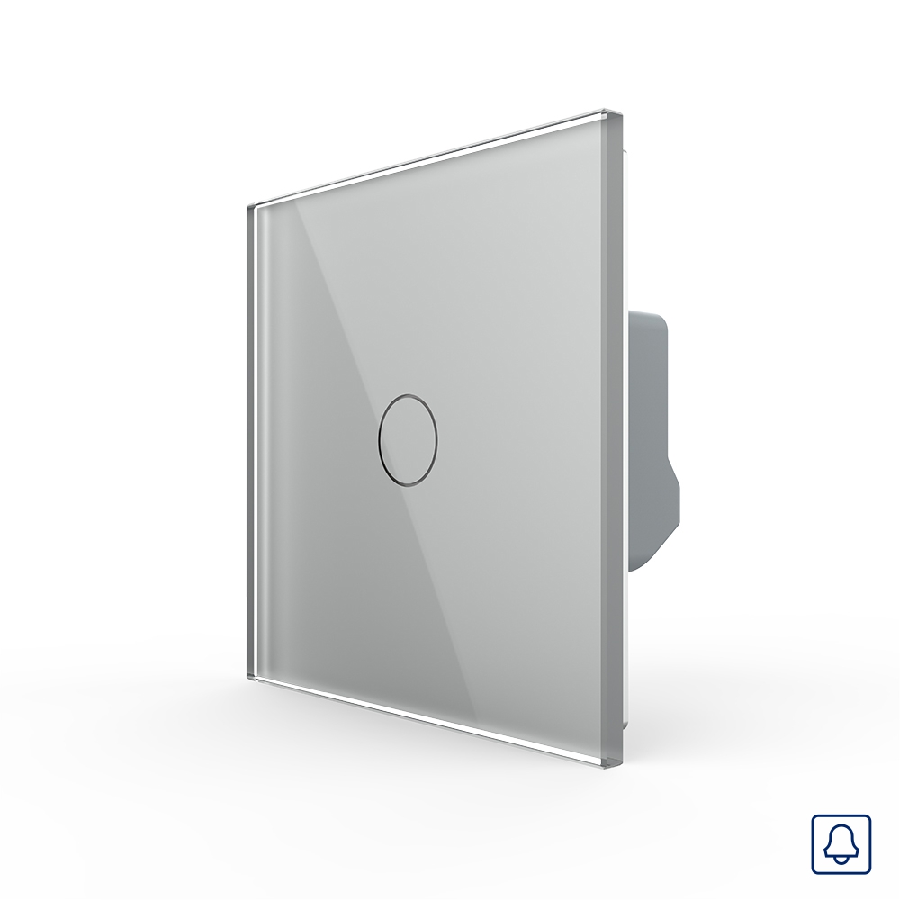 Buton Sonerie Touch LIVOLO, Sticlă, Design Modern - imagine 13