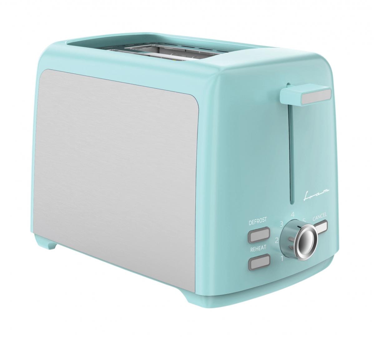 Prăjitor Pâine Fram FTP-8007SSGR 800W 2 Felii Verde - imagine 2