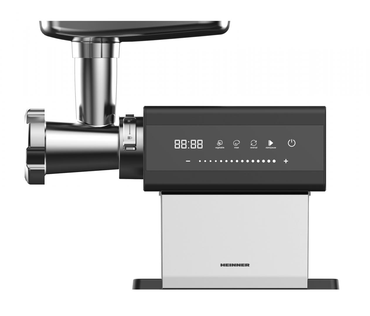 Mașină Tocat Heinner PrestigeChop 2500W Inox - 2.5kg/min - imagine 2