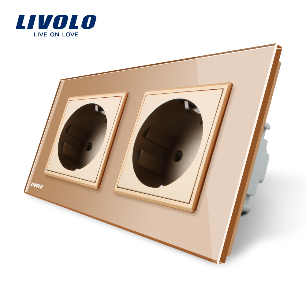 Priză Dublă Livolo cu Ramă Sticlă | Design Premium - imagine 18