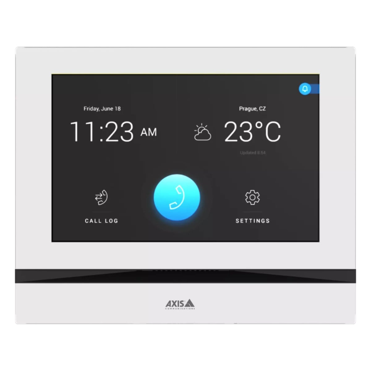 Videointerfon Axis I5304 ecran tactil 7" PoE pentru birouri