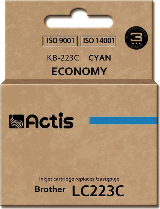 Cartus Original Brother LC223C Cyan, 550 pagini - imagine 2