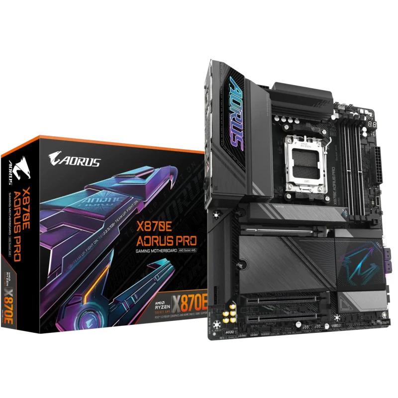 Placă de Bază GIGABYTE X870 AORUS PRO AM5 - Performanță Gaming Premium