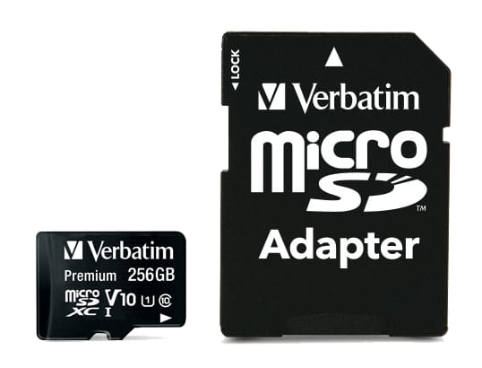 Card Memorare SD 256GB Verbatim Clasa 10 cu Adaptor - imagine 5