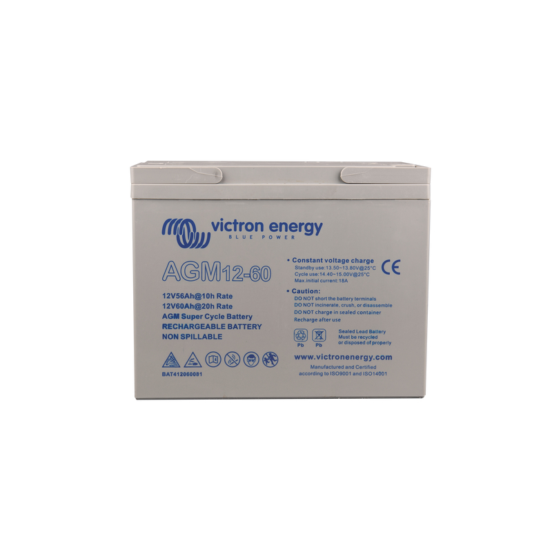 Acumulator Victron Energy Super Cycle AGM 12V 60Ah - 1000 Cicluri - imagine 3