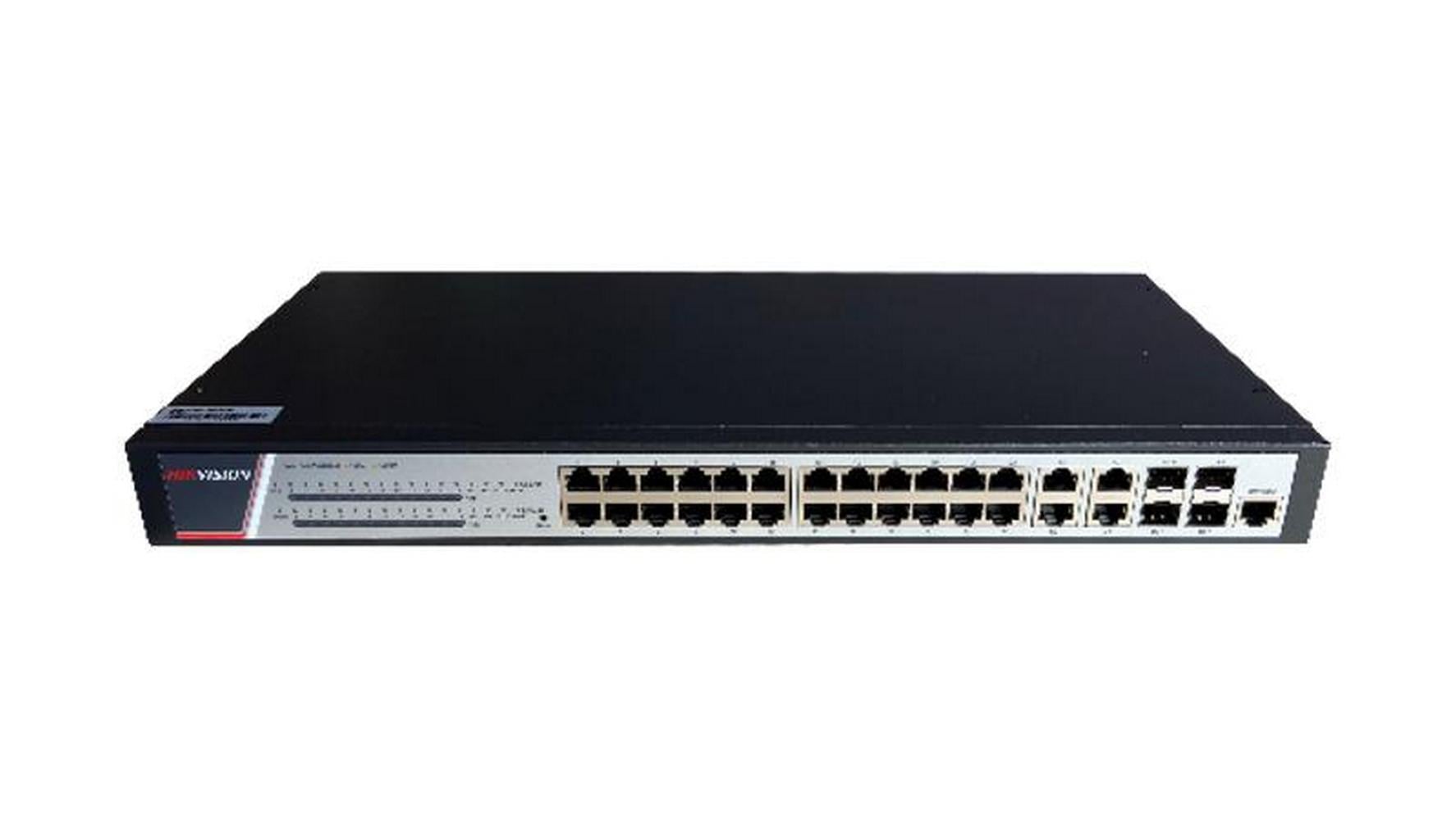 Switch Hikvision 24 Porturi PoE 370W