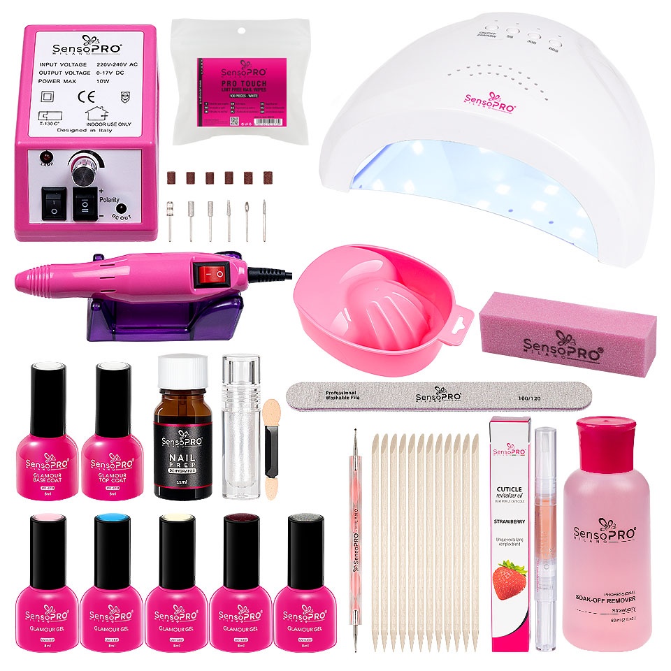 Kit Oja Semipermanenta Glamorous PRO - Kitunghii