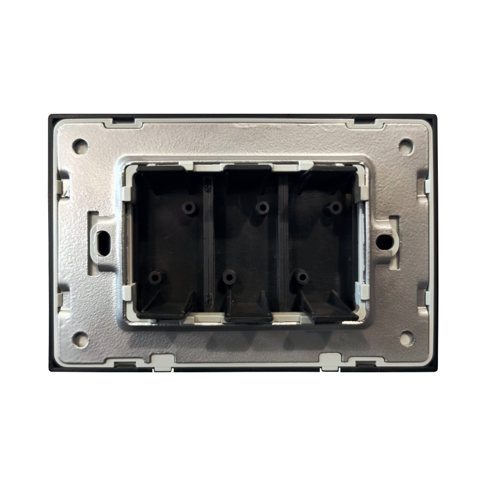 Priza Blank Livolo Sticlă | Rama Italiană - imagine 6