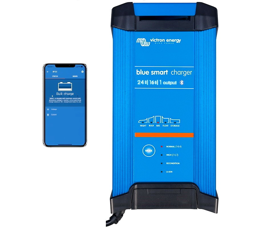 Incarcator Victron BlueSmart 24/16 IP22 3 Iesiri Bluetooth - imagine 3