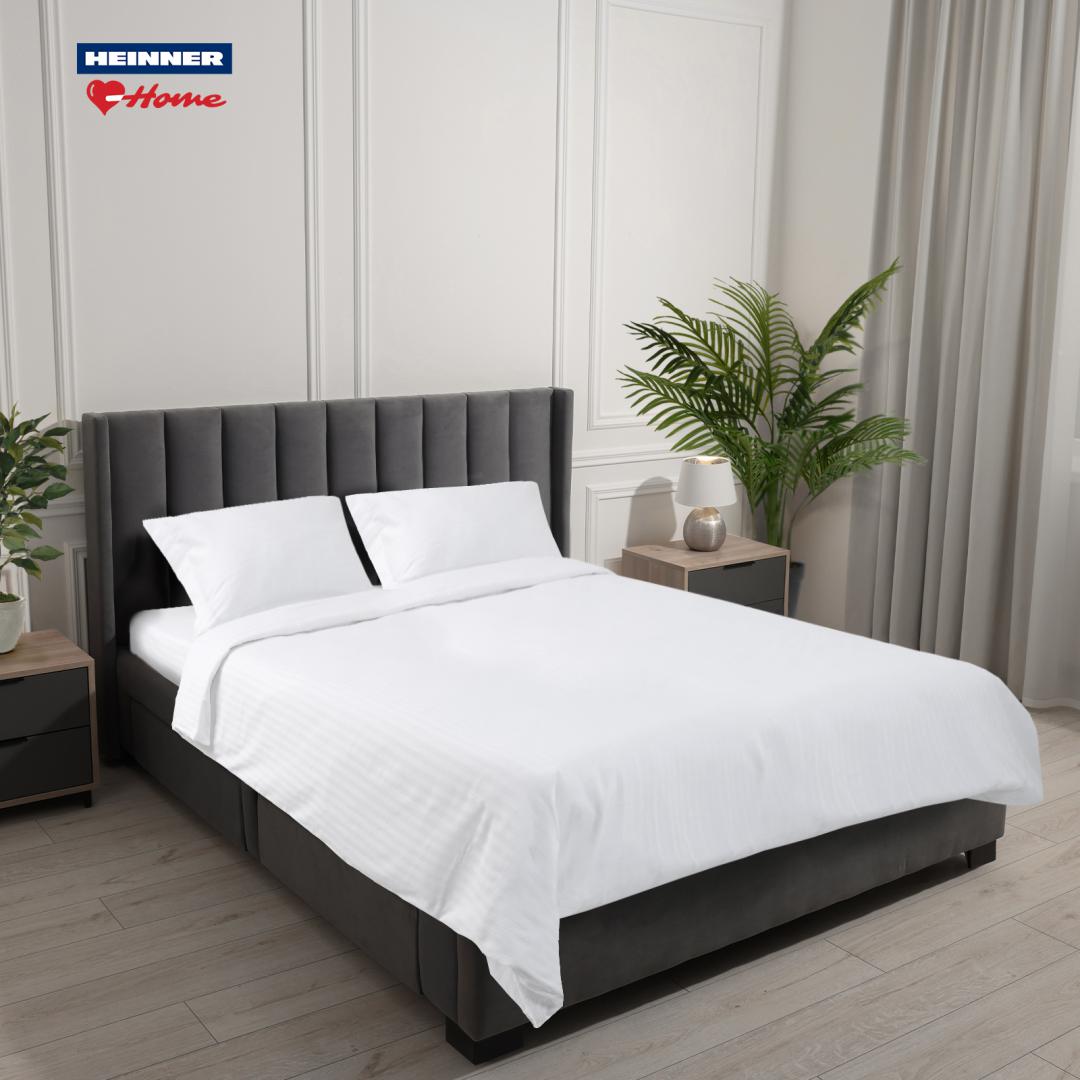 Lenjere de Pat King Size Damasc - Stil Hotelier Premium