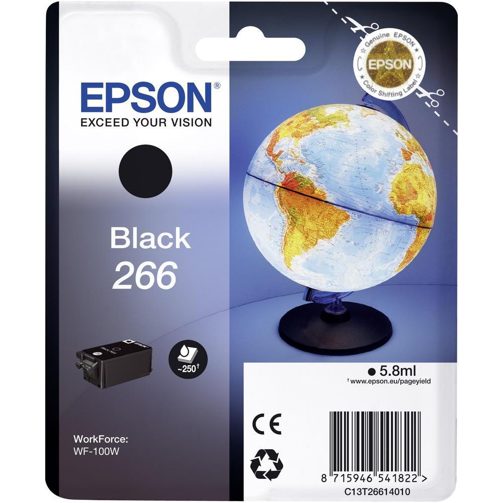 Cartus Cerneala Epson 266 Black WF-100W - 250 pagini