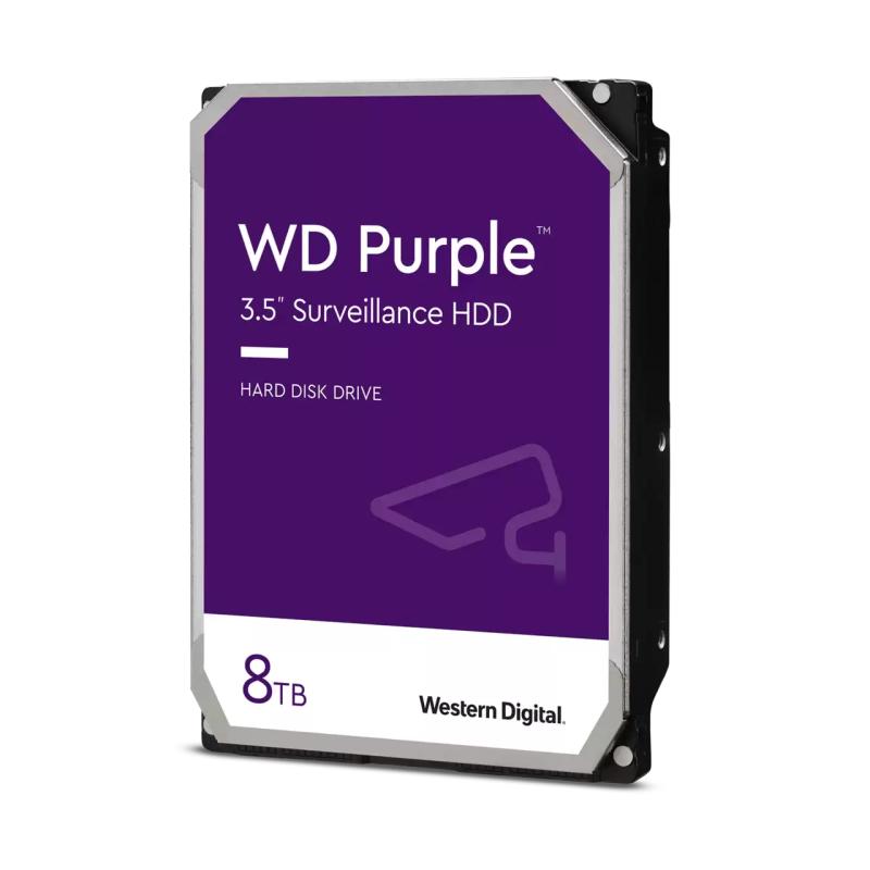 HDD WD Purple 8TB SATA-III - Stocare Video Supraveghere - imagine 3