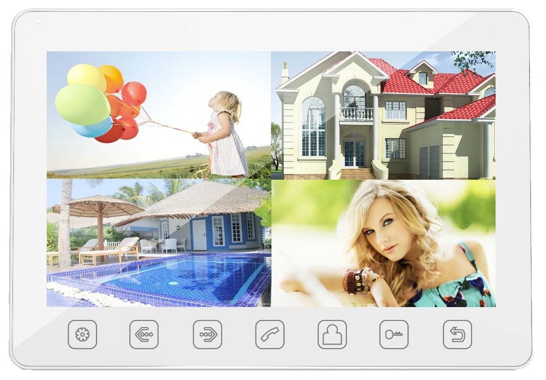 Monitor Videointerfon Safer 10.1" Ecran Mare