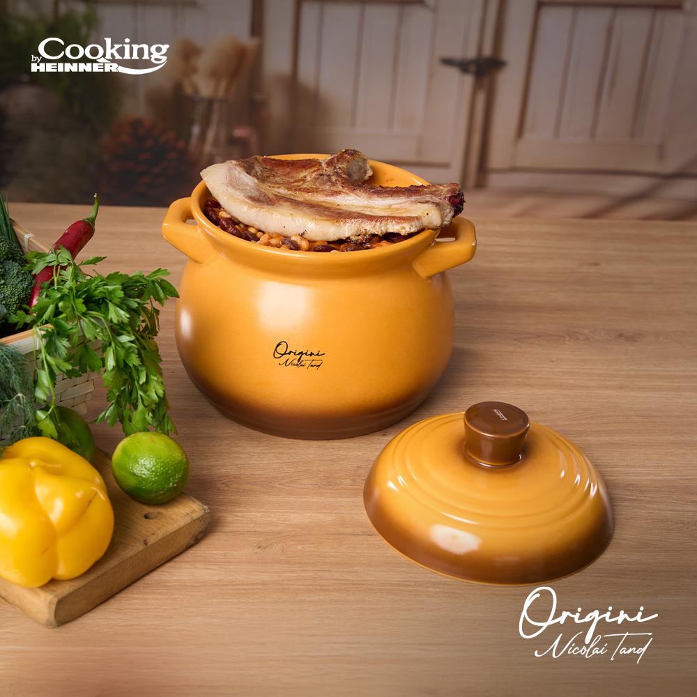 Oală Ceramică Heinner Nicolai Tand 4.5L - Capac inclus - imagine 9