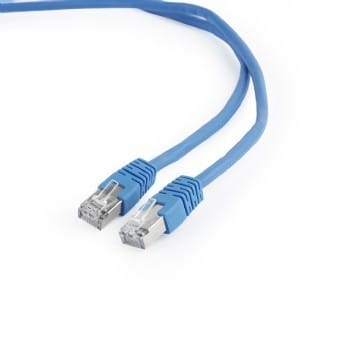 Cablu Patch Cord Gembird Cat6 FTP 2m Ecranat Albastru