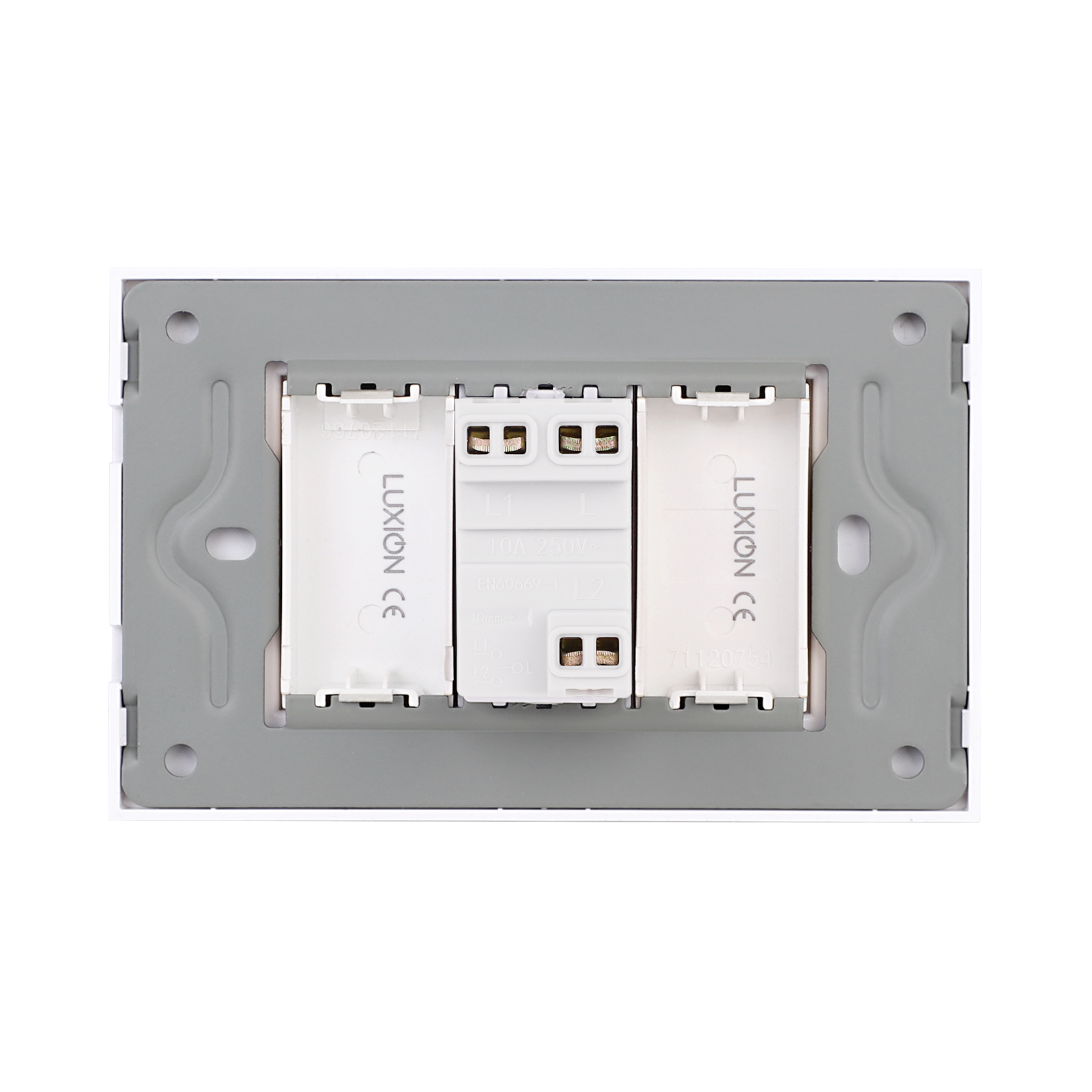 Intrerupator Jaluzele Mecanic LUXION cu Rama Sticla 3M, IP44 - imagine 12