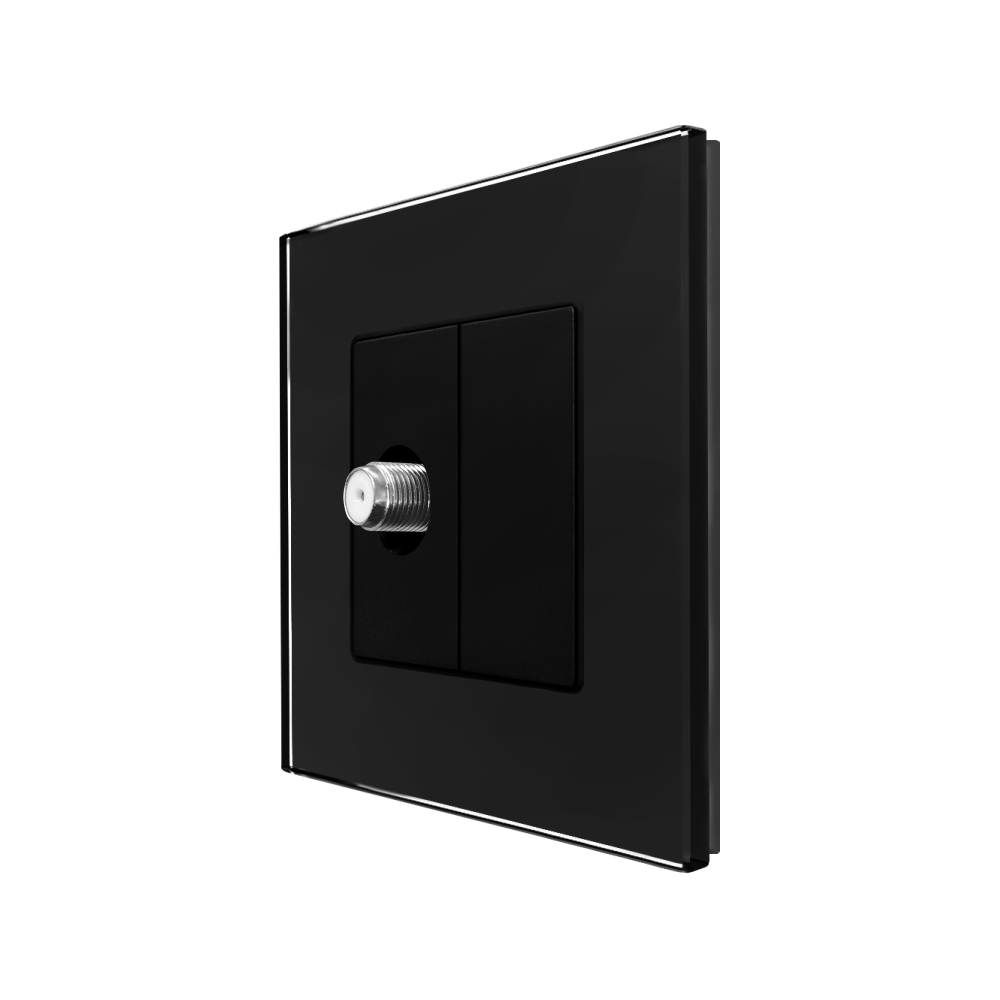 Priza TV Satelit LUXION cu Rama Sticlă - imagine 5