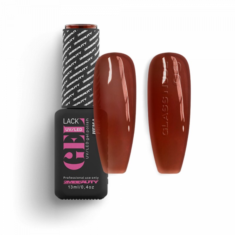 Ojă Semipermanentă HEMA Free Glass Nude Nr. 06 Nailshop