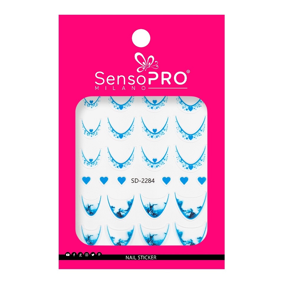 Abtibild Unghii SensoPRO Deep Ocean | Nail Art Simplu