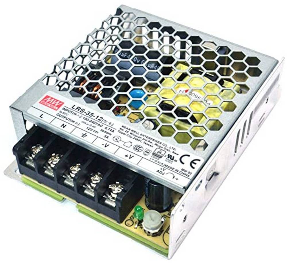Sursa Mean Well 12V 3A - Eficientă și Sigură - imagine 1