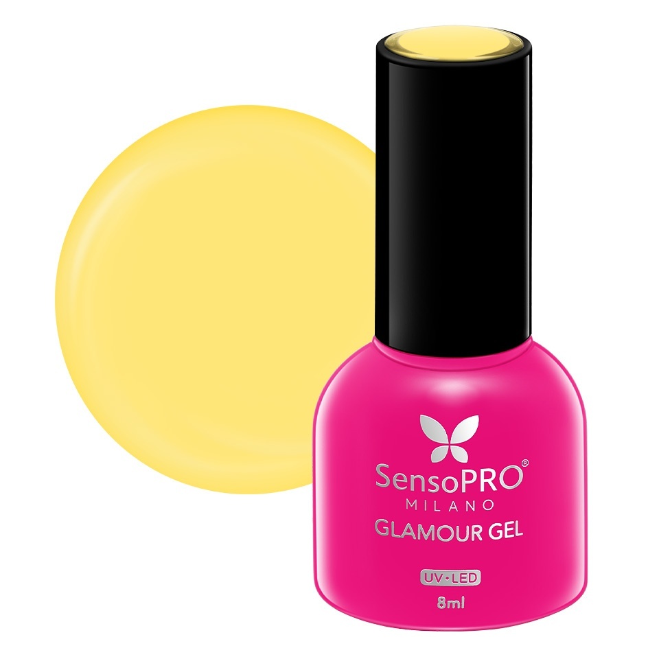 Oja Semipermanenta Glamour Gel SensoPRO Milano 8ml Wild Sunflower