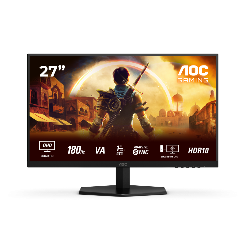 Monitor Gaming AOC 27" Q27G42XNE, QHD 180Hz, 1ms, VA - imagine 1