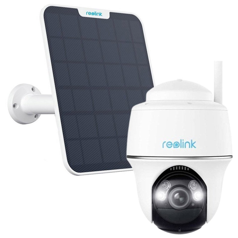 Reolink Argus PT B430, camera WiFi 5 MP cu panou solar