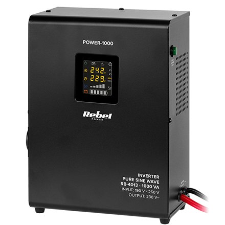 UPS Rebel 1000VA, Sinus Pur, 12V pentru Centrale