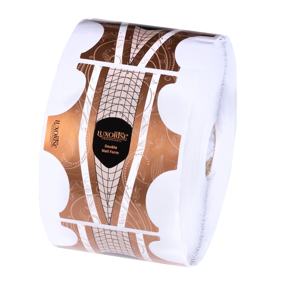 Sabloane Luxorise Stiletto, 500 buc | Constructie UV/Gel