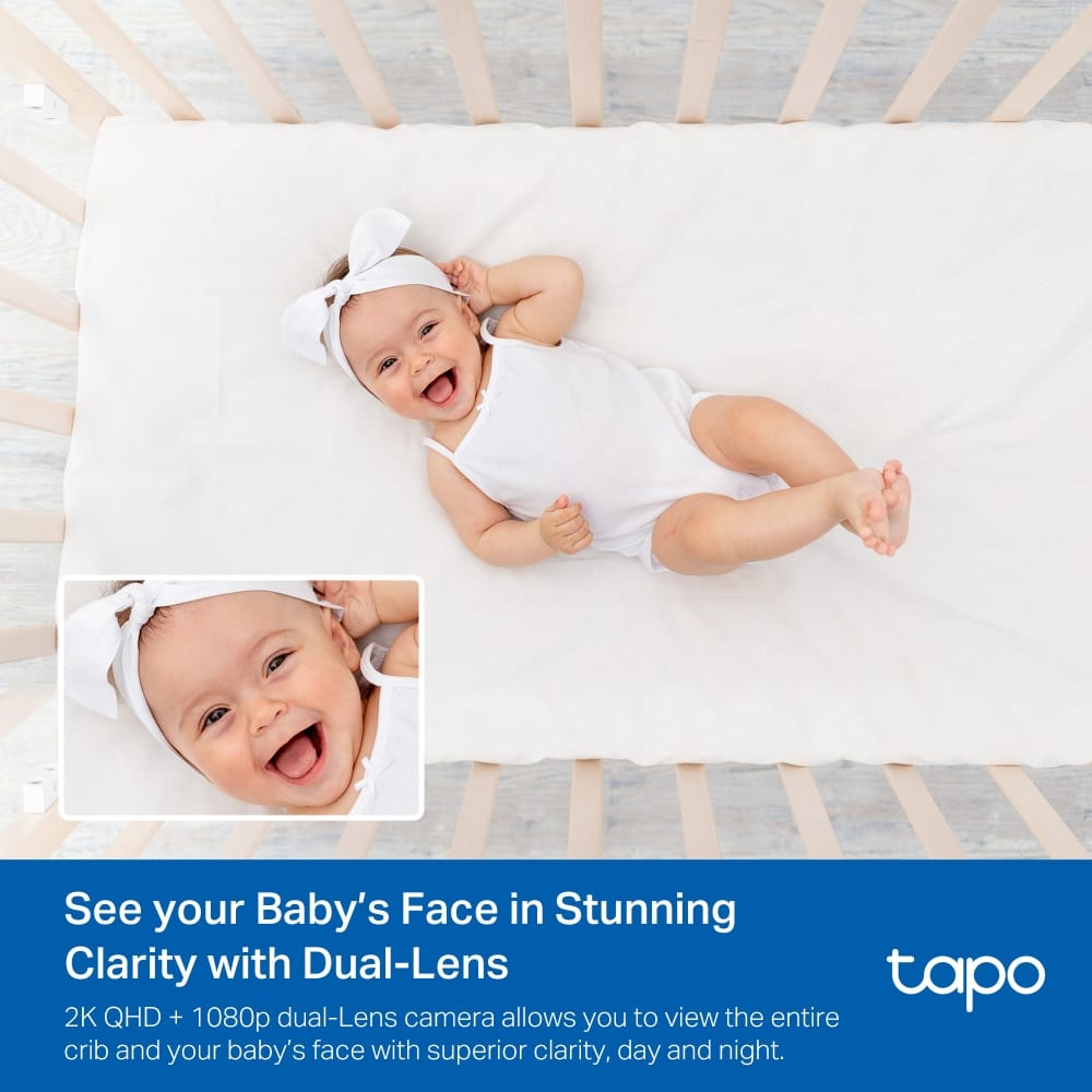 Camera TP-LINK Tapo C840 Dual-Lens pentru bebeluși - imagine 14