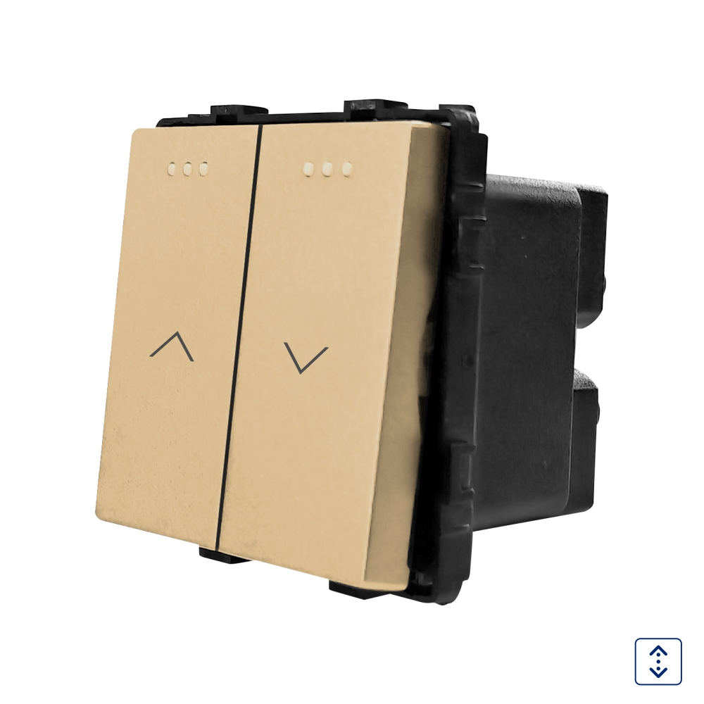 Modul Intrerupator Jaluzele Mecanic LUXION, 10A - imagine 8