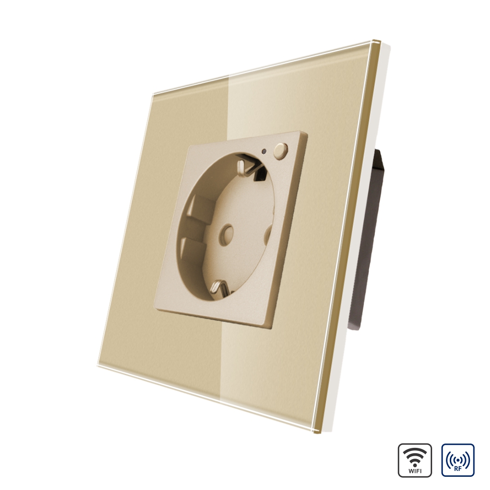 Priză Wi-Fi Luxion Sticlă, Smart Home Control - imagine 9